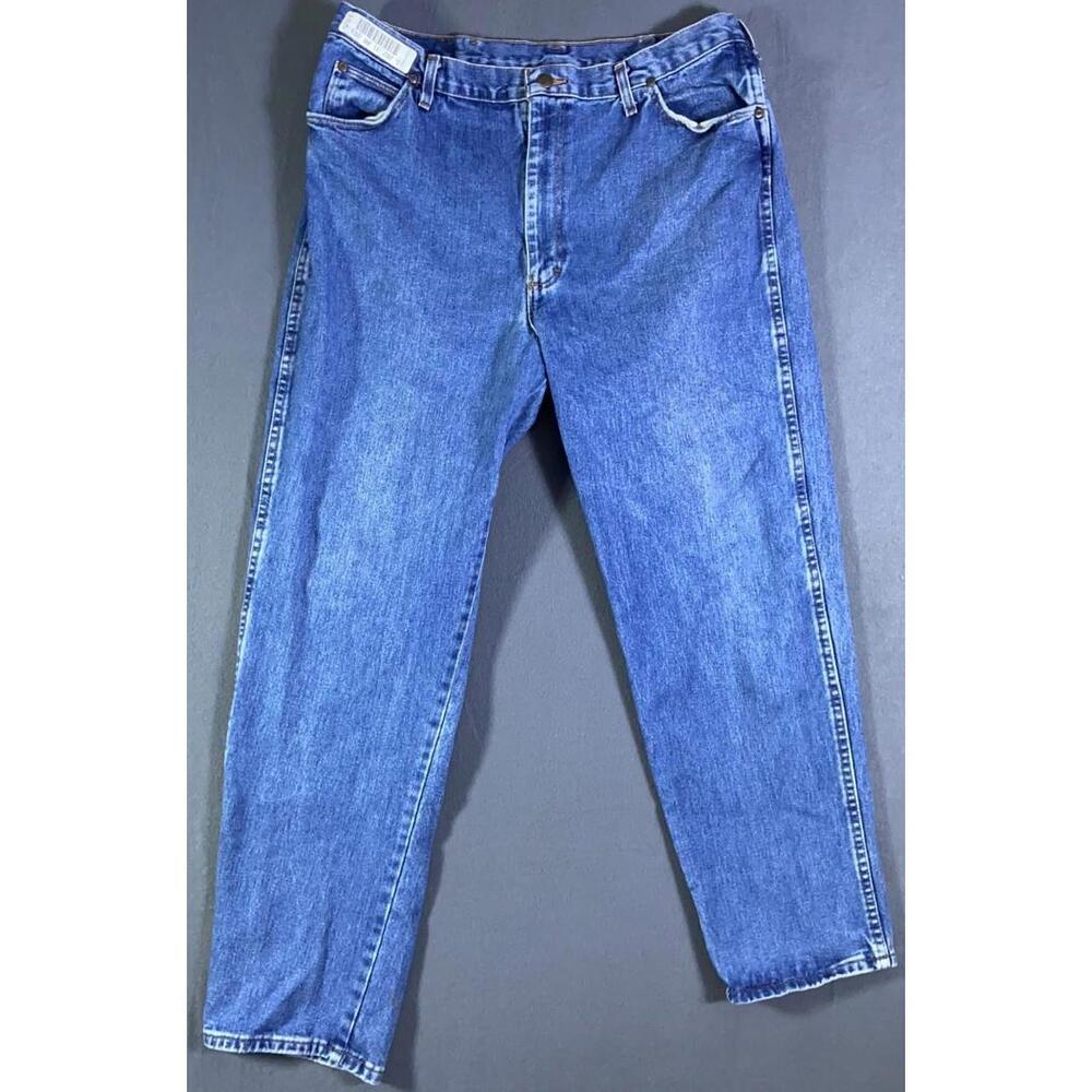 UniFirst HD Cotton Denim Work Jean Relaxed Fit 10HD69 Blue Mens 40 x 32 (36x30)